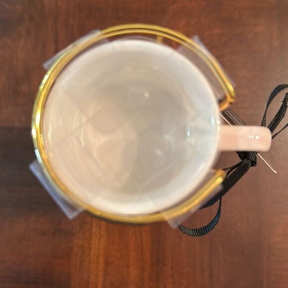 Gold Glitter Espresso Cups with Rack New - Picture 2 of 5